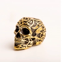 Бусина Triball Skull, бронза купить в Мурманске