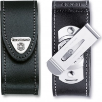 Чехол для ножа Victorinox Leather Belt Pouch, черный, кожа купить в Мурманске