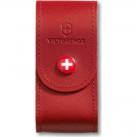 Чехол Victorinox 4.0521.1 кожаный для ножей 91мм 5-8 уровней красный купить в Мурманске