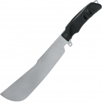 Мачете Fox Golok Hitam, сталь N-690, рукоять Forprene, чёрный купить в Мурманске
