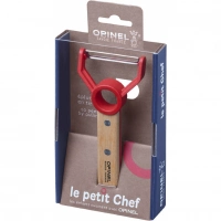 Нож для чистки овощей Opinel Peeler, деревянная рукоять, нержавеющая сталь, коробка купить в Мурманске