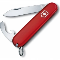 Нож перочинный Victorinox Bantam, сталь X55CrMo14, рукоять Cellidor®, красный купить в Мурманске