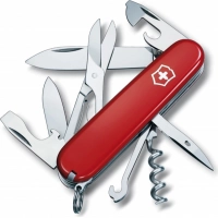 Нож перочинный Victorinox Climber, сталь X55CrMo14, рукоять Cellidor®, красный купить в Мурманске