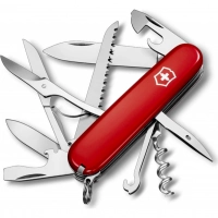 Нож перочинный Victorinox Huntsman, сталь X55CrMo14, рукоять Cellidor®, красный купить в Мурманске