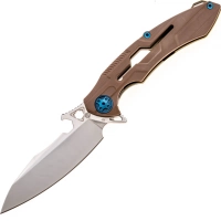 Нож складной Rikeknife M3 Brown, сталь 154CM, рукоять титан/G10 купить в Мурманске