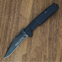 Складной нож Extrema Ratio M.P.C. (Multi Purpose Compact) Black, сталь Bhler N690, рукоять черный антикородал (алюминиевый сплав) купить в Мурманске