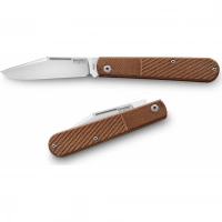 Складной нож LionSteel Barlow Slim Shuffler, сталь M390, рукоять canvas купить в Мурманске