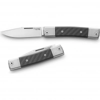 Складной нож LionSteel BestMan Clip, сталь M390, рукоять Carbon fibre купить в Мурманске