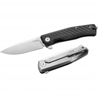 Складной нож LionSteel MT01 CF, сталь M390, рукоять Carbon fiber купить в Мурманске