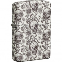 Зажигалка Skeleton Glow in the Dark Green ZIPPO купить в Мурманске