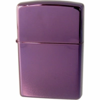 Зажигалка ZIPPO Abyss Classic, латунь с покрытием, фиолетовый, глянцевая, 36х12×56 мм купить в Мурманске