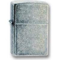 Зажигалка ZIPPO Antique Silver Plate, латунь с покрытием ™Plate, серебристый, матовая, 36х12×56 мм купить в Мурманске