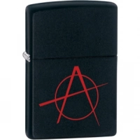 Зажигалка ZIPPO Classic А с покрытием Black Matte, латунь/сталь, чёрная, матовая, 36x12x56 мм купить в Мурманске