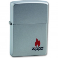 Зажигалка ZIPPO Satin Chrome, латунь с ник.-хром. покрыт., серебр., матовая, 36х56х12 мм купить в Мурманске